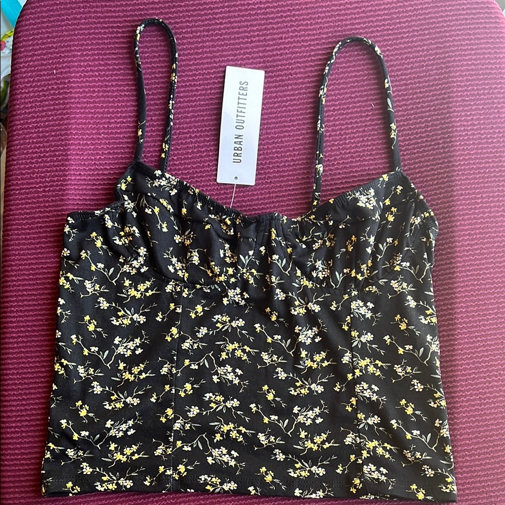 Floral  tank top